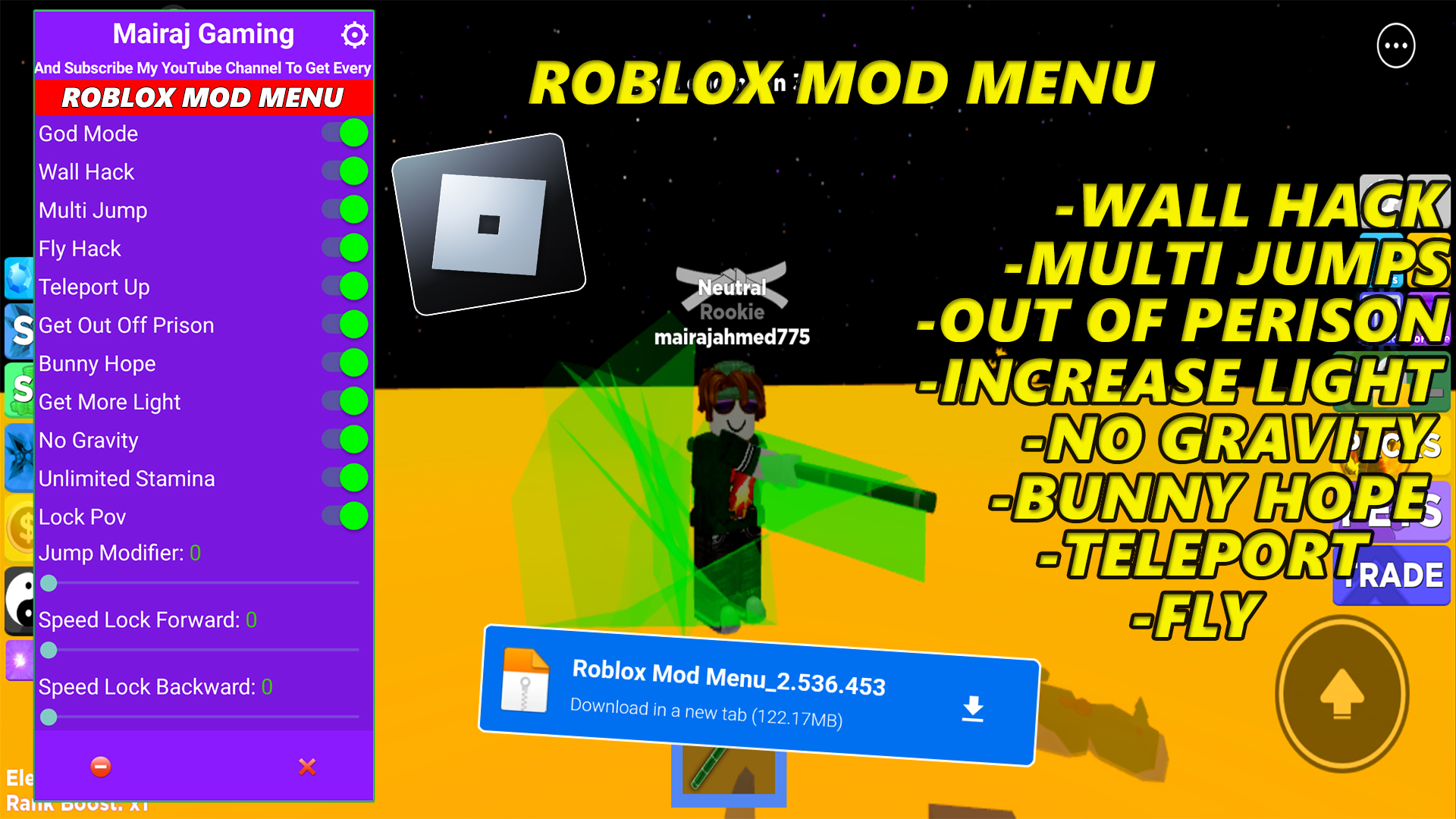 Roblox Mod Menu Apk 2.574.445